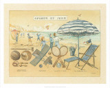 Sports et Jeux I Plakat af Laurence David