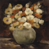 Apricot Poppies Posters av Onan Balin