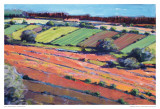 Pastel Landscape X Prints by Jacques Clement