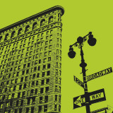 Acid Flatiron Prints by Erin Clark