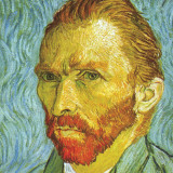Self Portrait (detail) Plakaty autor Vincent van Gogh Self Portrait (detail) Plakaty autor Vincent van Gogh