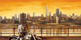 Lovers in New York Art by Edoardo Rovere