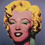 Marilyn, c.1964 (on dark gray-blue) Posters par Andy Warhol