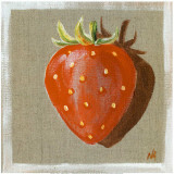 Fraise Prints by Nathalie Andrieu