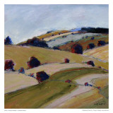 Pastel Landscape VII Kunst af Jacques Clement