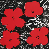 Flowers (Red), c.1964 Kunstdrucke von Andy Warhol
