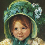 Child in Bonnet (detail) Posters by Mary Cassatt
