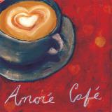 Café Amore II Poster by Tara Gamel