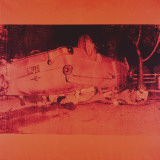 Five Deaths on Orange (Orange Disaster), c.1963 (orange car) Prints by Andy Warhol