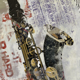 Rock n Roll I Kunstdrucke von David Fischer
