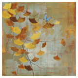Ginkgo Branch I Plakaty autor Asia Jensen