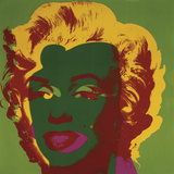Marilyn Monroe (Marilyn), c.1967 (on green) Affiches par Andy Warhol