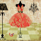 Out On The Town Kunstdruck von Allison Pearce