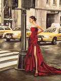 Woman in New York Prints by Edoardo Rovere
