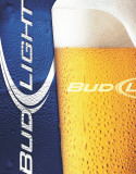 Bud Light - Frosty Glass Tin Sign