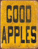 Good Apples Cartel de chapa