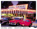Lewis - Steak n Shake Cartel de chapa