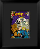Marvel Comics Retro: Fantastic Four Family Comic Book Cover 45, Among Us Hide the Inhumans! Framed Giclee Print