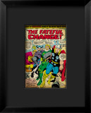 Marvel Comics Retro: Mighty Thor Comic Panel, Tales of Asgard, the Fateful Change! Framed Giclee Print