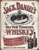 Jack Daniels - Sippin Whiskey Plaque en métal