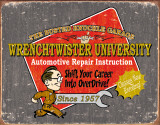 BKG - Wrenchtwister Cartel de chapa
