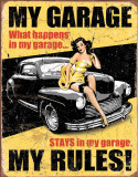 Legends - My Garage Blikskilt