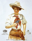 COLT - Western Girl Blikskilt