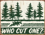 Schonberg - Cut One? Plechová cedule