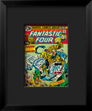 Marvel Comics Retro: Fantastic Four Family Comic Book Cover 170 Framed Giclee Print