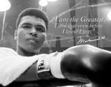 Muhammad Ali - The Greatest Blikskilt
