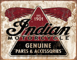 Indian - Genuine Parts Blikskilt