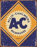 Allis Chalmers Logo Blikskilt Allis Chalmers Logo Blikskilt