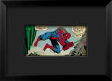 Marvel Comics Retro: The Amazing Spider-Man Comic Panel Framed Giclee Print