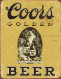 COORS Golden Vintage Blikskilt