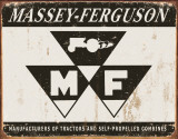 Massey Ferguson Logo Tin Sign