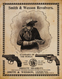 S&W - Standard of the World Tin Sign