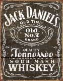 Jack Daniels - Woodcut Logo - Metal Tabela Jack Daniels - Woodcut Logo - Metal Tabela