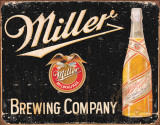 Miller Brewing Vintage Plaque en métal