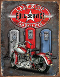 Legends - Last Stop Blikskilt