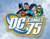 DC Comics 75th Anniversary Cartel de chapa DC Comics 75th Anniversary Cartel de chapa