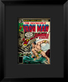 Marvel Comics Retro: The Invincible Iron Man Comic Book Cover #120; The Sub-Mariner Strikes Lámina giclée enmarcada