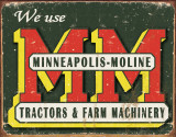 Minneapolis - Moline Logo Blikskilt Minneapolis - Moline Logo Blikskilt
