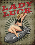 Legends - Lady Luck Blechschild