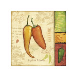 Hot and Spicy II Giclee Print by Daphne Brissonnet