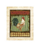 Rooster Portraits I Giclee Print by Daphne Brissonnet