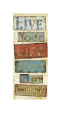 Live Your Life I Giclée-Druck von Daphne Brissonnet