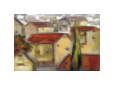 Village View Giclee Print by Eric Balint