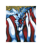 Fiesta de la nieve Lámina giclée por Jon Baker Fiesta de la nieve Lámina giclée por Jon Baker