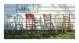 Chair Collection Giclee Print by Cecile Baird