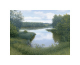 Summer Inlet Giclee Print by Arzt 